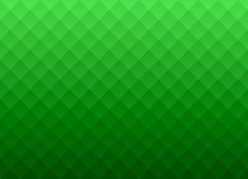 Green gradient rhombus square mosaic grid upholstery texture vector