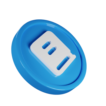 Book Business Icon 3D Render Illustration png
