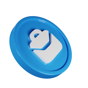Briefcase Business Icon 3D Render Illustration png