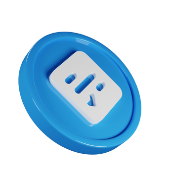Memo Check Business Icon 3D Render Illustration png