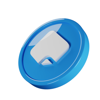 Note Sticky Business Icon 3D Render Illustration png