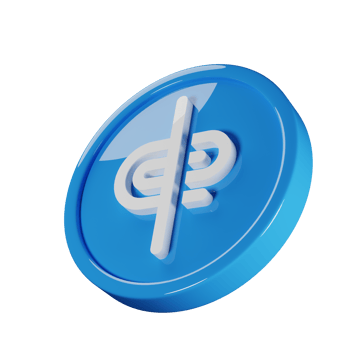 Paperclip Slash Business Icon 3D Render Illustration png