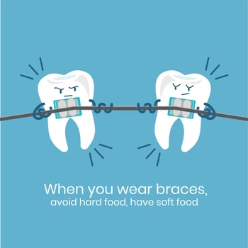 Dentist Teeth Braces vector