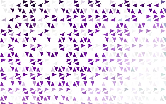 Light Purple vector background with triangles.