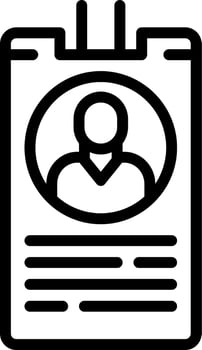 line icon for named vector