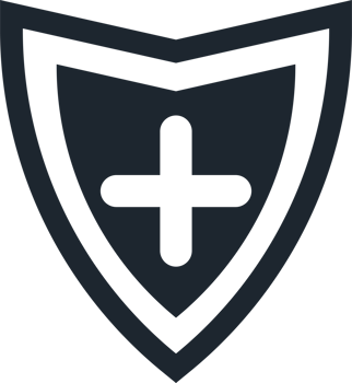 Protection shield icon, Antivirus icon. png