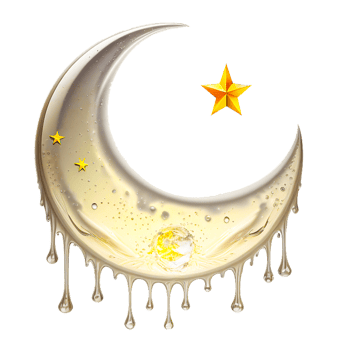 Ramadan moon star illustration png