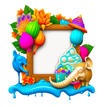 colorful frame free illustration png