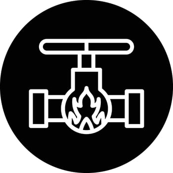 Gas Vector Icon Design