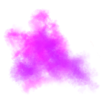 Abstract artistic powder paint. Motion of abstract pink dust. purple smoke. Watercolor spot. png