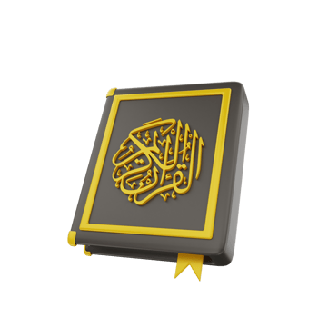 3d islamic quran icon illustration object png