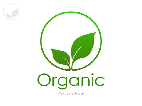 Plant and root with green leaves look beautiful and refreshing. Tree and roots LOGO style. vector