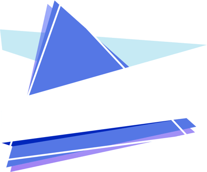 Blue triangle background.Flash sale background.Banner text box Illustration png