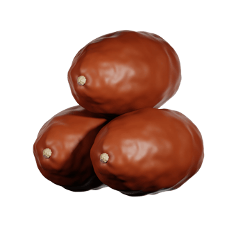 Ramadan Dates Fruit 3d Icon Illustration png