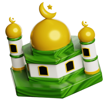 Ramadan Mosque 3d Icon Illustration png