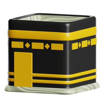Ramadan Kaaba 3d Icon Illustration png