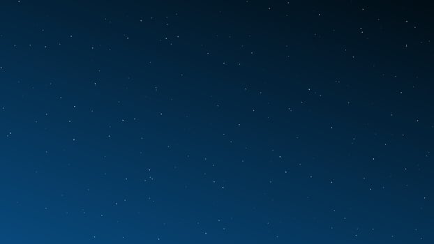 Night sky with many stars. Abstract nature background with stardust in deep universe. Vector illustration.