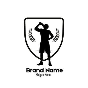 Soccer logo vector design, sports logos concept