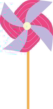 Cute Pinwheel Illustration vector