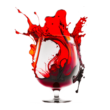 splash of red wine PNG  transparent