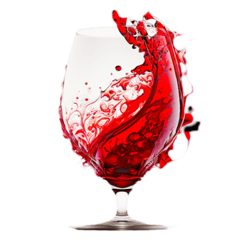 clear wine glass filled with wine png