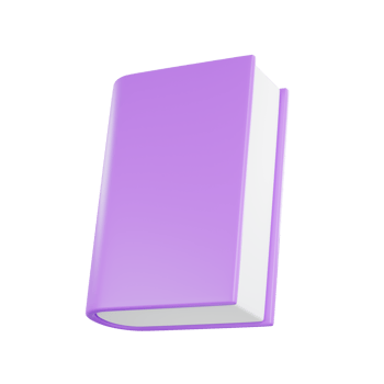3d Stack of colorful books. 3D Books icon for web design isolated png