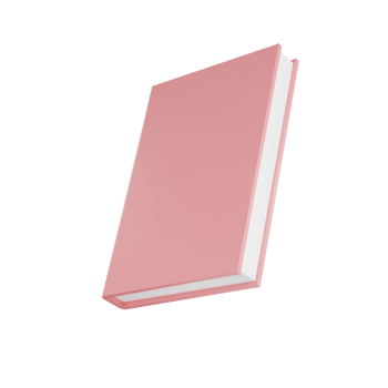 3d Stack of colorful books. 3D Books icon for web design isolated png