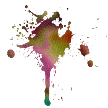 Rainbow Watercolor Splash Paint Stain Background Circle, Abstract Grunge Paper Texture png
