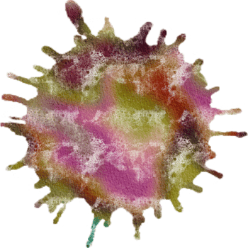 Rainbow Watercolor Splash Paint Stain Background Circle, Abstract Grunge Paper Texture png