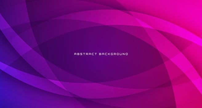 3D blue pink geometric abstract background overlap layer on bright space with waves decoration. Graphic design element cutout style concept for banner, flyer, card, brochure cover, or landing page vector