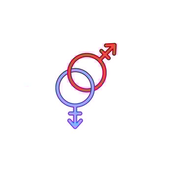 Gay, pride day vector icon illustration