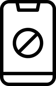 No Phone for download vector