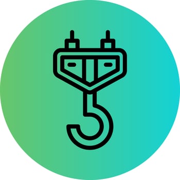 Hook Vector Icon Style