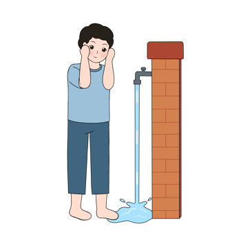 wash ears wudhu png