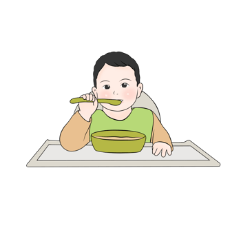 baby boy eating png