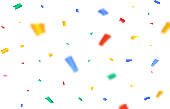 Multicolor confetti falling on a transparent background. Festival and party elements PNG. Colorful confetti and tinsel explosion for carnival or birthday celebration background PNG. png