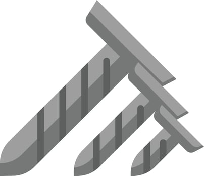 bolt screw building construction nails repair tool vector