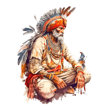 Arabic desert man free illustration png