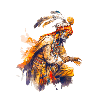 Arabic desert man free illustration png