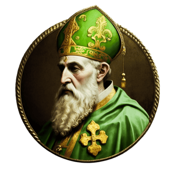 Saint Patrick Bishop Illustrations png