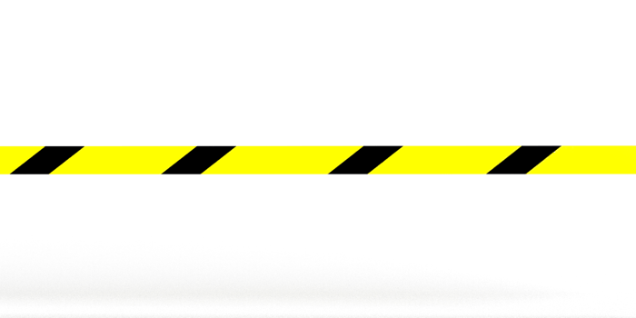 Tape warning yellow orange black color symbol sign decoration ornament danger caution safety attention security barrier construction police  crime stripes accident protection risk law zone.3d render png