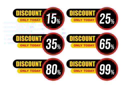Discount 5 Vector eps