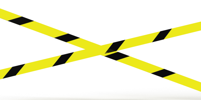 Two object tap way warning yellow black color symbol sign cross access industrial urban risk road cordon danger law criminal murder stop traffic alert protection hazard area accident barricade alert png