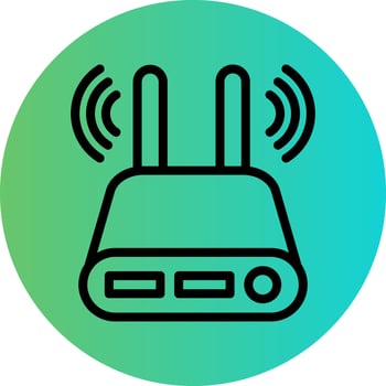 Modem Vector Icon Design