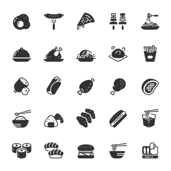Icon set - Food and meal png