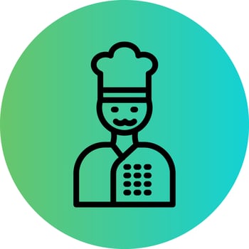 Chef Vector Icon Design