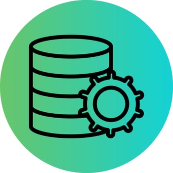 Data Management Vector Icon Design