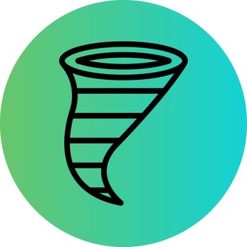 Cyclone Vector Icon Design