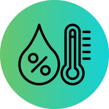 Humidity Vector Icon Design