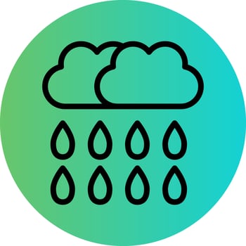 Rainy Vector Icon Design